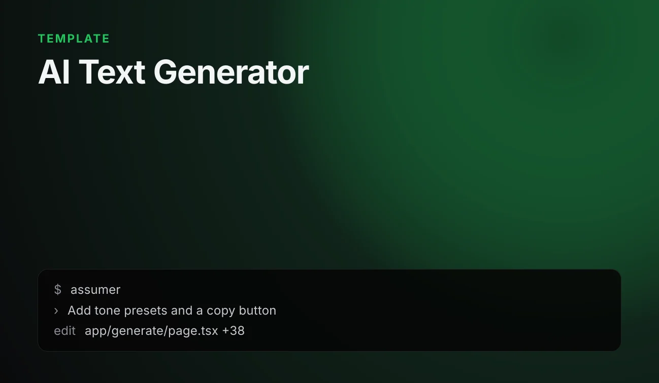 AI Text Generator
