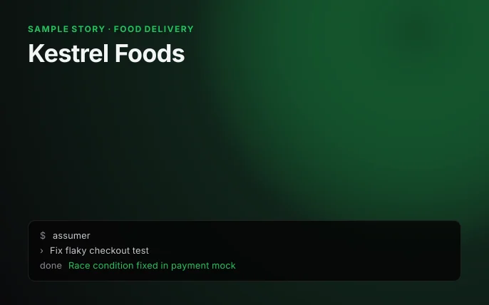 Kestrel Foods (sample)