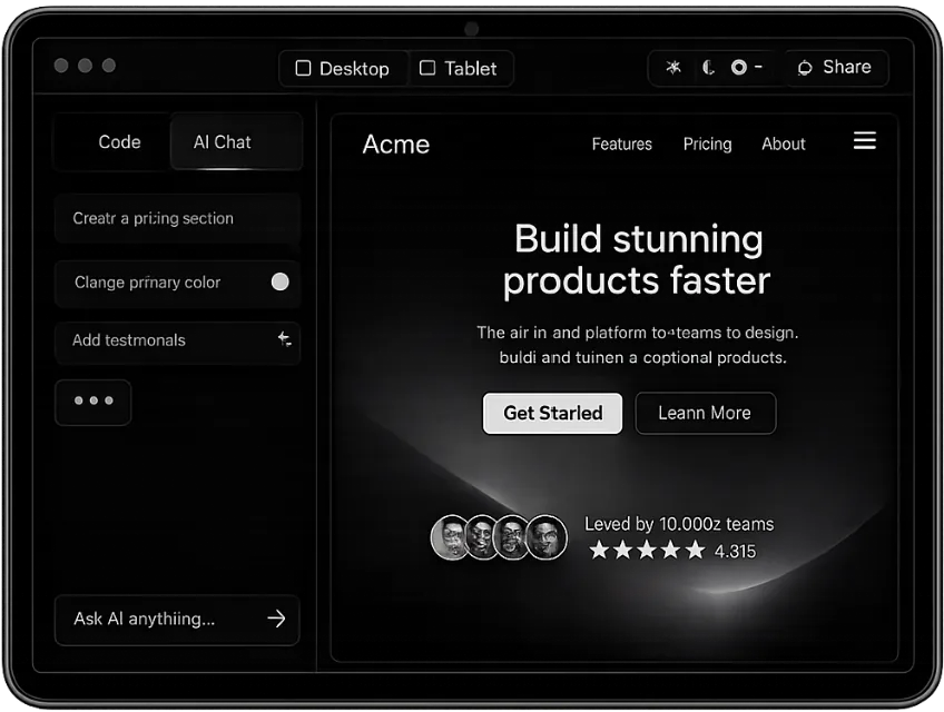 Tablet Preview
