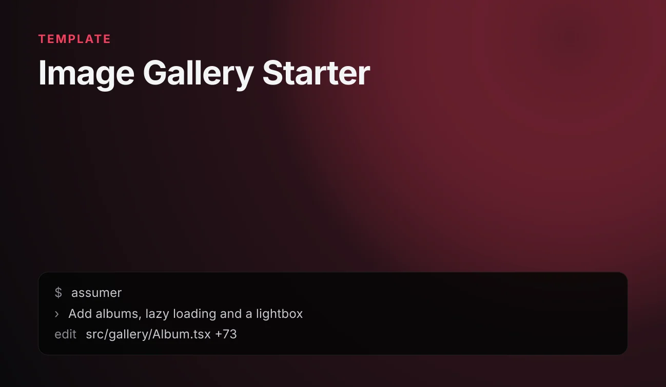 Image Gallery Starter